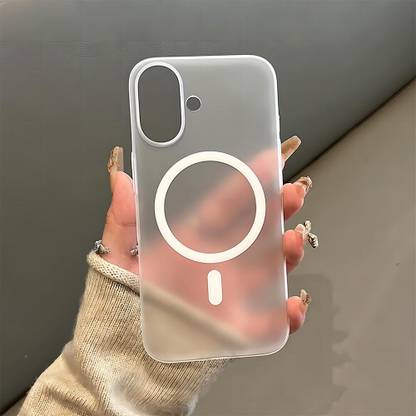 GadgetBuddy Protective Case for Luxury Paper Thin Case Cover for iPhone16, |Matte Finish, | Compatible with magsafe