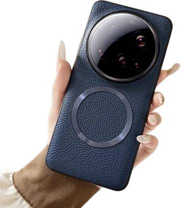 HIGAR Protective Case for Xiaomi 15 Ultra 5G, Polycarbonate Leather Coated Magnetic back Case.