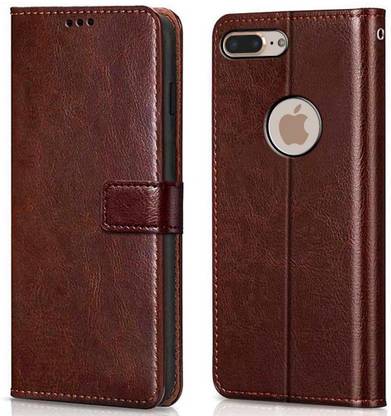 SUCH Protective Case for Back Cover for Apple iPhone 7+ (Brown, Dual Protection, Pack of: 1)