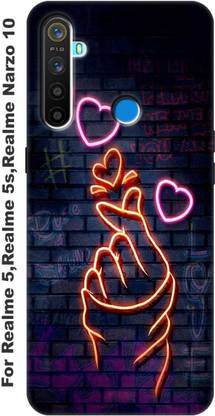 Designor Protective Case for Realme 5 Back cover/ Realme 5s, Realme Narzo 10 Back cover 3146