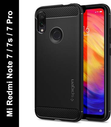 Spigen Rugged Armor Back Cover for Mi Redmi Note 7, Mi Redmi Note 7 Pro, Mi Redmi Note 7S