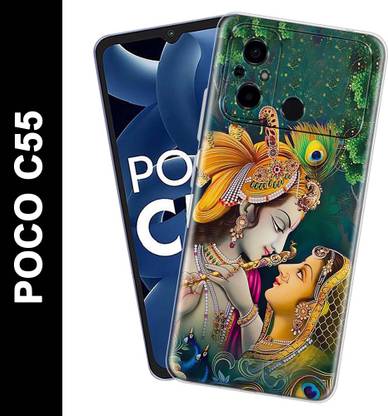 Fashionury Back Cover for POCO C55