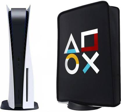 FOX MICRO Sleeve for for Playstation 5 Console Protective Dust Cover Disc and Digital Edition Soft Lining