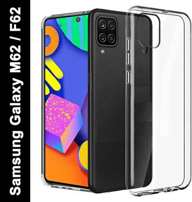 Casotec Back Cover for Samsung Galaxy F62, Samsung Galaxy M62 Clear TPU Case