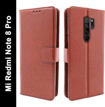 Juberous Flip Cover for Mi Redmi Note 8 Pro