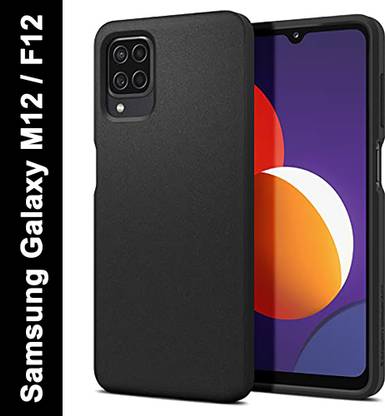 Spigen Essential Sand Blast Back Cover for Samsung Galaxy F12, Samsung Galaxy M12