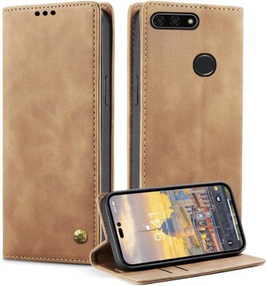 XSHIELD Flip Cover for Huawei Honor 7A | Business Professional Case |Foldable Stand Back Cover|