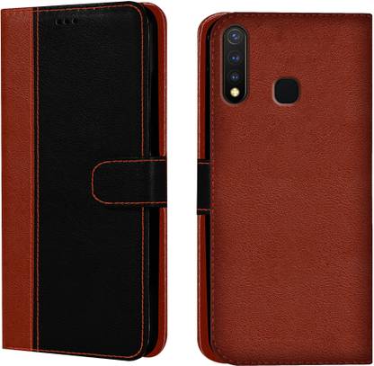Flipkart SmartBuy Wallet Case Cover for Vivo Y19