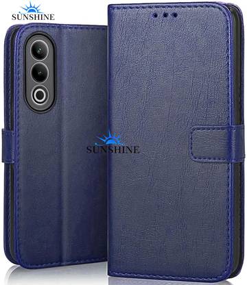 SUNSHINE Wallet Case Cover for OPPO A3 Pro 5G, Leather Vintage Flip with Card Pockets | Magnetic Closure