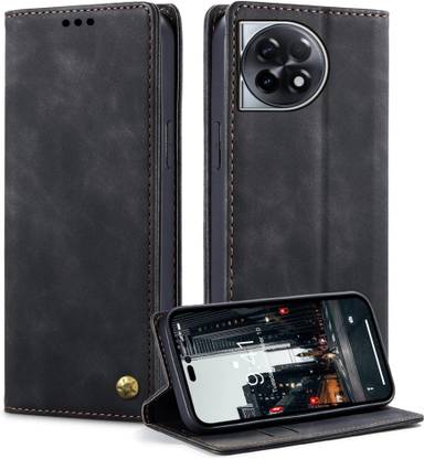 XSHIELD Flip Cover for OnePlus 1 | Wallet Style Back Cover | (Top Selling)