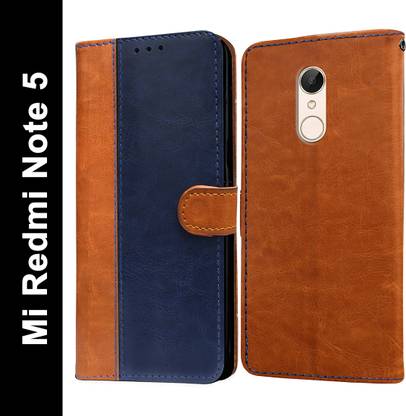 Casotec Flip Cover for Mi Redmi Note 5