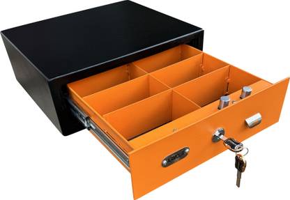 Armour 22 Liters Mechanical Drawer Cash Coin Box, Ultra Key Lock, Deposit Money Box Cash Box