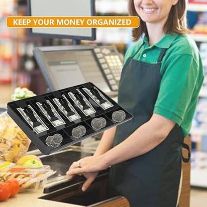 SeaRegal Tray Cash Register Drawer Insert Tray Cash Box