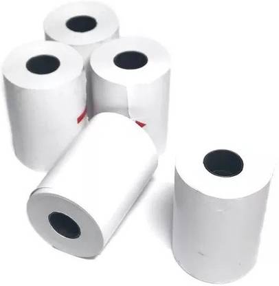 CLAPPERZZ Pos Machine System Thermal Paper Rolls 57mmx25meter-X9 Thermal Cash Register Paper