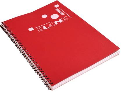 ABD A4 Blank Spiral Notebook (unruled) Traditional Cash Register Paper