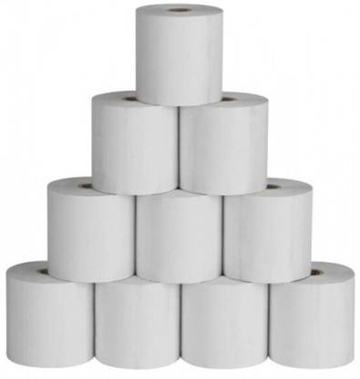 REVALS Credit Card Swipe Machine Billing Machine 2INX57MMX15M Paper Roll-Pack of 15 Thermal Cash Register Paper