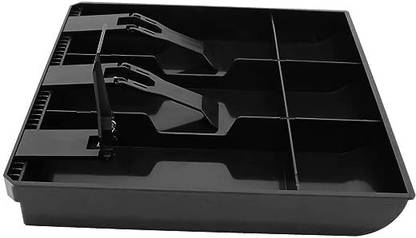 Aryamurti Cash Drawer Register Insert Tray 3 Bills 3 Coins Money Storage Box Plastic Traditional Cash Register Paper