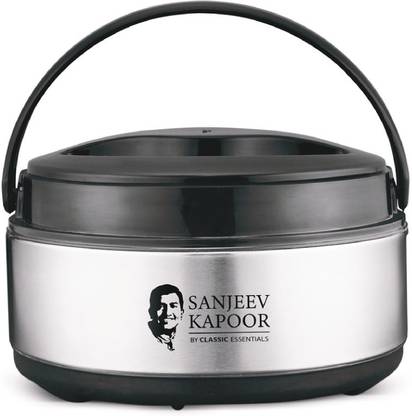 Sanjeev Kapoor by Classic Essentials Stainless Steel Insulated Hot Meal Serving Volga Thermoware Casserole