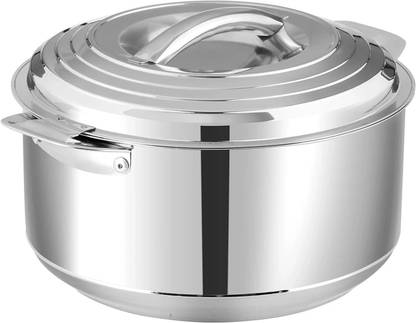 MITHALI Mithali ® Steel Double Insulated Hot Pot Thermoware Casserole Serve Casserole