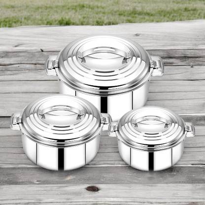 MITHALI Pack Of 3-68 Cookware Set
