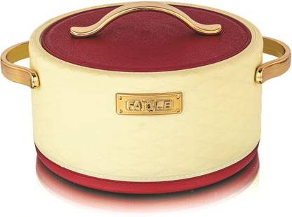 Flipkart SmartBuy Double Wall PU Insulated Hot Pot Inner Steel & Outer Plastic Premium Serve Casserole