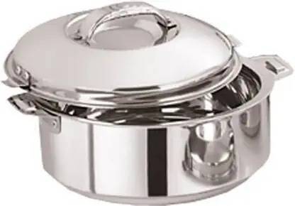 Philocaly Enterprise Stainless Steel Casserole/HotPot,chapati box/Roti box container/hot Cook and Serve Casserole