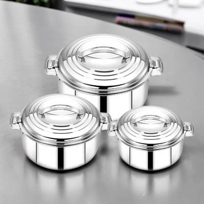MITHALI Pack Of 3-38 Cookware Set