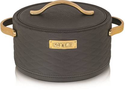 Flipkart SmartBuy Double Wall PU Insulated Hot Pot Inner Steel & Outer Plastic Premium Serve Casserole