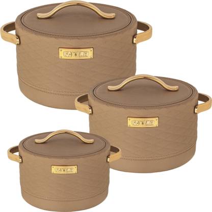 Nabhya Pack of 3 Serve Casserole Set