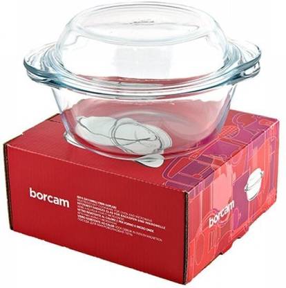 PASABAHCE Borcam Round 1 PCS OVENWARE Bowl 840 ml , Set of 1, Made in Turkey Thermoware Casserole Set