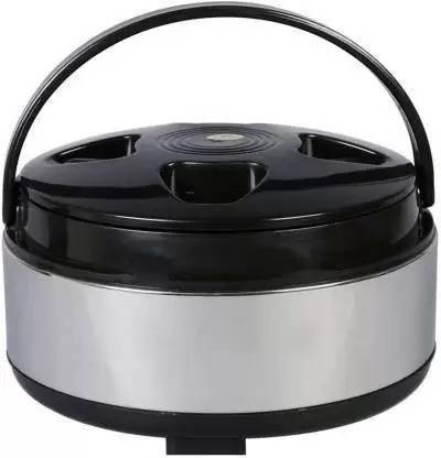 TREANDCARD Premium Quality Steel Casserole/Hot Pot, chapati box (1500 ml) Serve Casserole