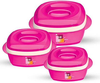 MILTON Milano Jr. Gift Set Pack of 3 Thermoware Casserole Set