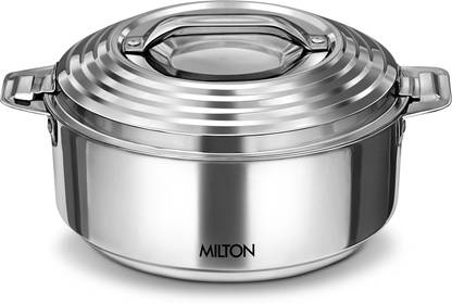 MILTON Thermosteel Galaxia Casserole, 2500 ml, Steelplain Thermoware Casserole