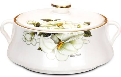NAYASA Lorenzo Insulated Casserole | Stainless Steel Inner | Food Grade | BPA Free | Serve Casserole