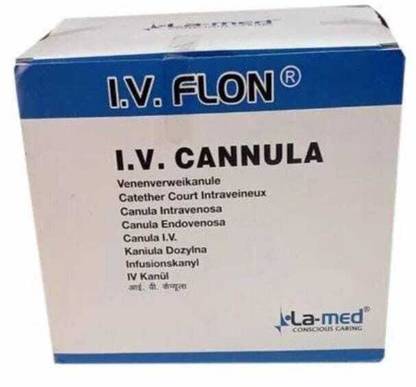 LA MED 22G I.V CANNULA Castroviejo Caliper
