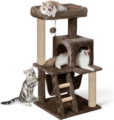 FURRLOVERS CLIMBING LADDER-85 Brown Free Standing Cat Tree