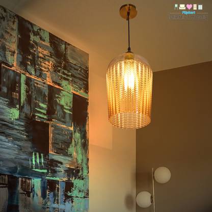 Flipkart Perfect Homes Luciana Cut Glass Pendant Lamp Ceiling Lamp