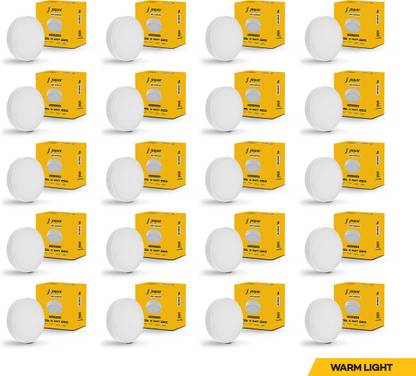 Jaquar 18W LED Gem Trim Less Round Surface Mount Down Light Warm Light (Pack of 20) Ceiling Light Ceiling Lamp