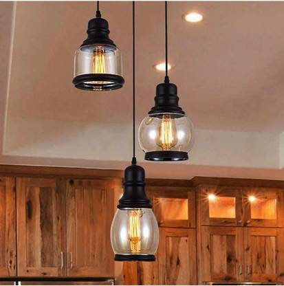 Aphrodite 3 Lights Round Cluster Chandelier Black Diamond Hanging Pendant Ceiling Light Ceiling Lamp