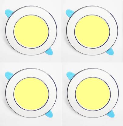 Nightstar 9 Watt Warm White ( Yellow ) Colour 4 Pcs Led Conceal Light Down Light Ceiling Light Ceiling Lamp