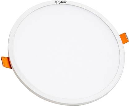Hybrix HQ LED Slim Ceiling Panel Light [15 Watt] POP Down Light, Ceiling Mounted Light, Cool White 6500K, Thin Bezel, Slim Body, Built-in Driver, Adjustable Hinges Recessed Ceiling Lamp