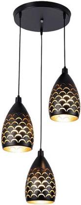 Prop It Up Pendant Light with Rustic Black Metal Retro Matte Black Adjustable 3-Lights Hanging Lighting Pendant Lamp Fixture for Kitchen Island, Barn, Dining Room, Cafe, Farmhouse Z-201/3 Pendant Lamp Ceiling Lamp