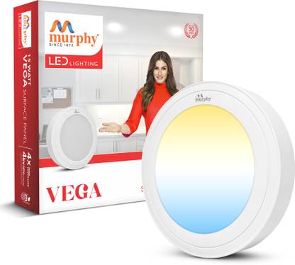 MURPHY 15W Vega 3-in-1 Round LED Panel Color Changing Surface Light LED Driver