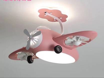 Blissbells Helicopter Modern Aircraft Ceiling Fan With Led Light Chandelier Ceiling Lamp