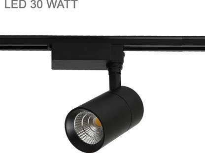 Hylum LED 30 Watts Warm White Ceiling Spotlight/Focus Light/ Metal Rotatable Track Lights Ceiling Lamp