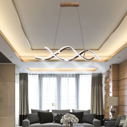 Blissbells Twister Chandelier Remote Control, Step-Less,Assist (Google, Alexa),Three Color Chandelier Ceiling Lamp