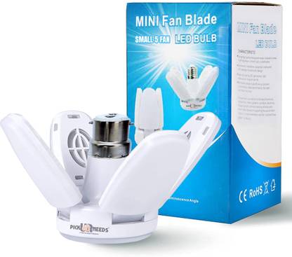Pick Ur Needs Foldable Light Fan Led Blade Bulb Super Bright Angle Adjustable Home Ceiling Pendants Ceiling Lamp