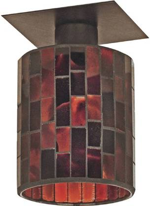 Eglo 88821 Troya Red Mosaic Ceiling/Wall Light – 1×E14 Accent Fixture for Living Room Ceiling Light Ceiling Lamp