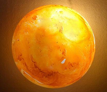 CRAFTVERRE Glass Ceiling Lamp/Light for Rooftop Living Home Decorations (Bulb not Included) Ceiling Light Ceiling Lamp