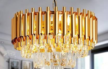 MAGINATO gold jhumar 1 Chandelier Ceiling Lamp